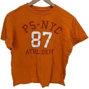 PS by Aeropostale Orange Graphic T Shirt Size 12